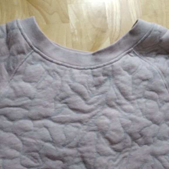 Prana Quilted Crewneck Sweatshirt - Picture 1 of 10